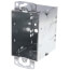 2-3/4" Deep Gangable Switch Box w/ Flush Ears, 3/4" Knockouts