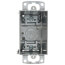 3-1/2" Deep Gangable Switch Box w/ Flush Ears, 1/2" Knockouts, Armored Cable Clamps (C-3)