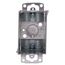3-1/2" Deep Gangable Switch Box w/ 1/2" Knockouts, NM Cable Clamps (C-5) & Ears Flush