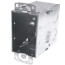 3-1/2" Deep Gangable Switch Box w/ Flush Ears, 1/2" Knockouts