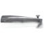 9" Chrome Plated Brass Diverter Spout (1/2" Nose Conn.)