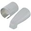 8" Two Piece Chrome Plated Zamak Tub Spout (Nose Conn.)