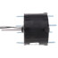 1-Speed 1500 RPM 1/50 HP Motor (115V)