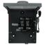 30A Fusible General Duty Safety Switch, 2 Pole, NEMA 3R Enclosure w/ Bolt on Hub Provision and Neutral (240VAC)