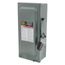 60A Fusible General Duty Safety Switch, 2 Pole, NEMA 1 Enclosure w/ Neutral (240VAC)