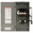 100A Fusible General Duty Safety Switch, 2 Pole, NEMA 3R Enclosure w/ Bolt on Hub Provision and Neutral (240VAC)