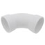 4" PVC DWV Long Turn 90-Degree Elbow