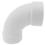 4" PVC DWV Long Turn 90-Degree Elbow