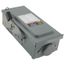 60A Fusible General Duty Safety Switch, 3 Pole, NEMA 3R Enclosure w/ Bolt on Hub Provision and Neutral (240VAC)