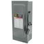 60A Fusible General Duty Safety Switch, 3 Pole, NEMA 1 Enclosure w/ Neutral (240VAC)
