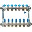 D3803007SS, 7 Loop, 1" Stainless Steel Hi Flow Radiant Heat Manifold