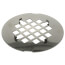 4-1/4" Satin Nickel Snap-In Shower Drain Strainer