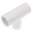 3/4" x 3/4" x 1/2" PVC Sch. 40 Reducing Tee (Deep Socket)