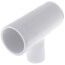 1" x 1" x 1/2" PVC Sch. 40 Reducing Tee (Deep Socket)