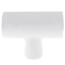 1" x 1" x 1/2" PVC Sch. 40 Reducing Tee (Deep Socket)