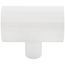 1-1/2" x 1-1/2" x 1/2" PVC Sch. 40 Reducing Tee (Deep Socket)