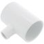 2" x 2" x 1/2" PVC Sch. 40 Reducing Tee (Deep Socket)