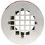 Over 2" No Caulk Shower Stall Drain Stainless Steel Strainer w/ Brass Body