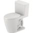 D-Neo PRO 1.28 GPF Rimless Elongated Toilet Bowl, Single Flush, ADA Compliant, w/ DuraShield, Left Lever Flush and Seat (White)