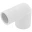 3/4" x 1/2" PVC Sch. 40 90° Elbow (Deep Socket)