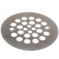 4-1/4" Satin Nickel Screw Down Shower Drain Strainer w/ Screws