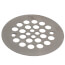 4-1/4" Satin Nickel Screw Down Shower Drain Strainer w/ Screws