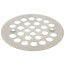 4-1/4" Strainer w/ Screws for Fiberglass Shower Stalls (Brushed Nickel)