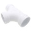 4" PVC DWV 2-Way Cleanout Tee