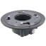 2" x 3" PVC Heavy Duty Drain Base with Clamping Ring and Primer Tap, for 3" Spud