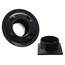 3" x 4" Oil Rubbed Bronze Heavy Duty PVC Shower Drain w/ 5" Square Strainer