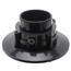 3" x 4" Oil Rubbed Bronze Heavy Duty PVC Shower Drain w/ 5" Square Strainer