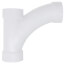 3" PVC DWV Wye and 45-Degree Elbow Combo