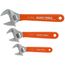 3 Piece Extra-Capacity Adjustable Wrenches