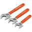 3 Piece Extra-Capacity Adjustable Wrenches