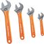 4 Piece Extra-Capacity Adjustable Wrenches