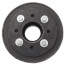2" No Hub Cast Iron Shower Drain w/ Clamp Ring and Bolts