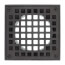 5" Square Oil Rubbed Bronze Strainer w/ 3-1/2" Metal Spud