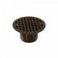 4-1/4" Round Oil Rubbed Bronze Strainer w/ 2" Metal Spud