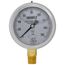 D82LFB, 1/4" NPT, 2-1/2" Dial, Industrial Pressure Gauge with Lower Mount (0-160 PSI)