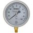 D82LFB, 1/4" NPT, 4" Dial, Industrial Pressure Gauge with Lower Mount (0-100 PSI)