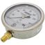 D82LFB, 1/4" NPT, 4" Dial, Industrial Pressure Gauge with Lower Mount (0-160 PSI)