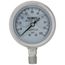D83LFSS, 1/4" NPT, 2-1/2" Dial, Industrial Pressure Gauge with Lower Mount (0-100 PSI)