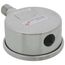 D83LFSS, 1/4" NPT, 2-1/2" Dial, Industrial Pressure Gauge with Lower Mount (0-100 PSI)
