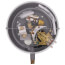 Brass Bourdon Tube SPST Pressure Switch w/ Mercury Switch, Open on Rise (1/8 - 15 PSIG)