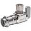 1/2" Female Press x 3/8" OD Comp Angle Supply Stop, Lead Free (Chrome Plated Brass)
