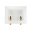 1/2" Male Copper Sweat Inlet x 3/4" GHT Outlet Plastic Switch Hitter Outlet Box