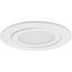 4" Round Aperture Adjustable Slim Downlight, 5 CCT Selectable - Matte White (12W)