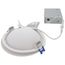 6" Round Aperture Adjustable Slim Downlight, 5 CCT Selectable - Matte White (15W)