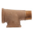 1/2" F x M x F Brass Street Tee (Lead Free)