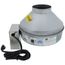 DBF4XLT Duct Booster Fan (Metal) w/ Cord and Wall Mt. Indicator Panel